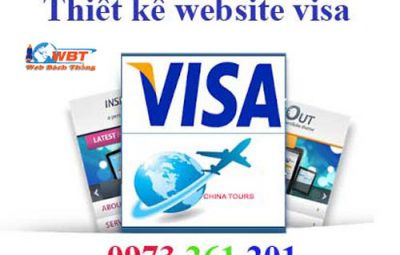 Thiết kế website làm visa