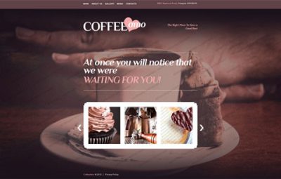 Thiết kế website bán cà phê