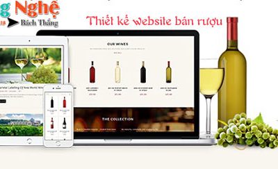 Thiết kế website bán rượu