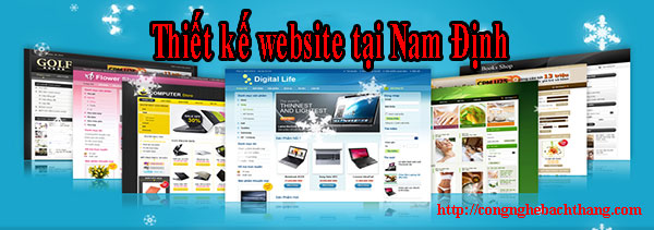 Thiết kế website tại Nam Định giá rẻ CNBT