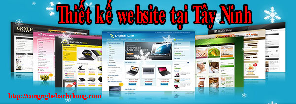 Thiết kế website tại Tây Ninh giá rẻ CNBT