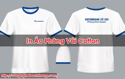 In Áo Phông Vải Cotton