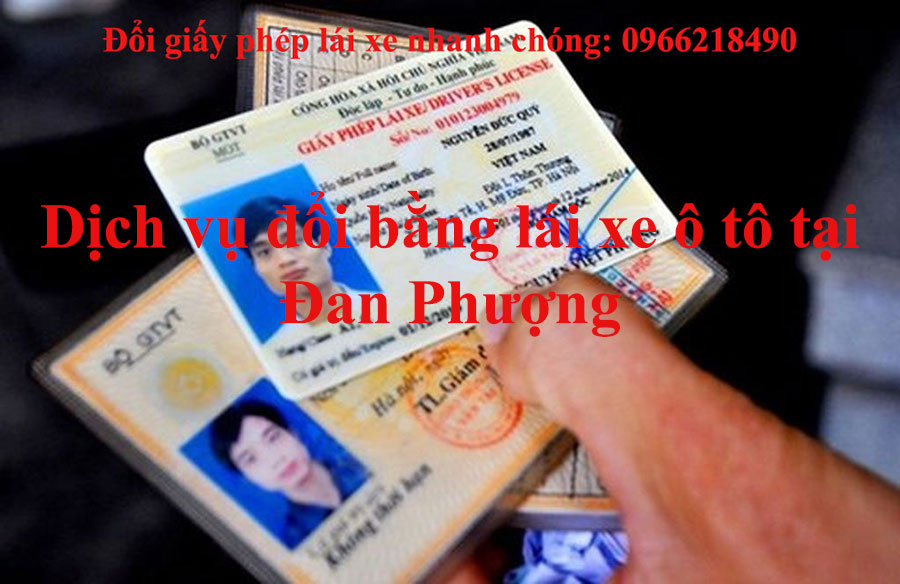 Doi Giay Phep Lai Xe Tai Dan Phuong