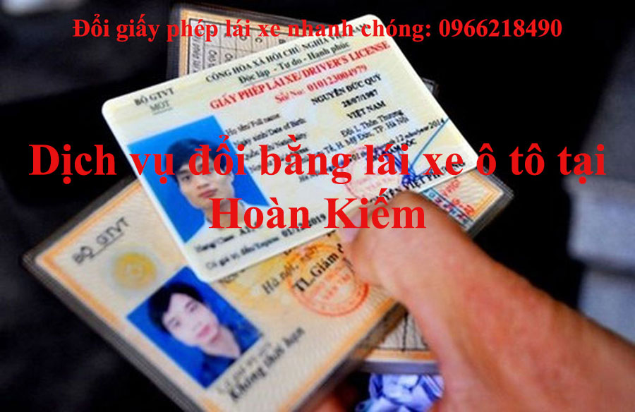 Doi Giay Phep Lai Xe Tai Hoan Kiem