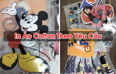 In Áo Cotton Theo Yêu Cầu