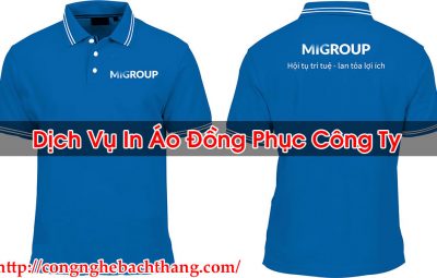 In Áo Đồng Phục Công Ty