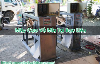 Máy Cạo Vỏ Mía Tại Bạc Liêu